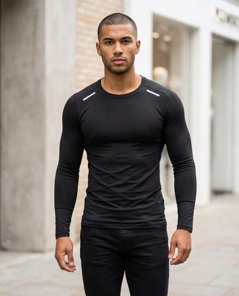 Zumieze - Tavar | Long-Sleeved Slim Fit T-Shirt Men