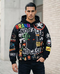 Zumieze - Covar | Graphic-Print Long-Sleeve Hoodie Men