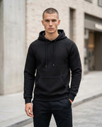 Zumieze - Daser | Quilted Slim-Fit Hoodie Men