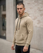 Zumieze - Daser | Quilted Slim-Fit Hoodie Men