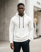 Zumieze - Daser | Quilted Slim-Fit Hoodie Men