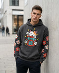 Zumieze - Lyken | Printed Washed Hoodie Unisex