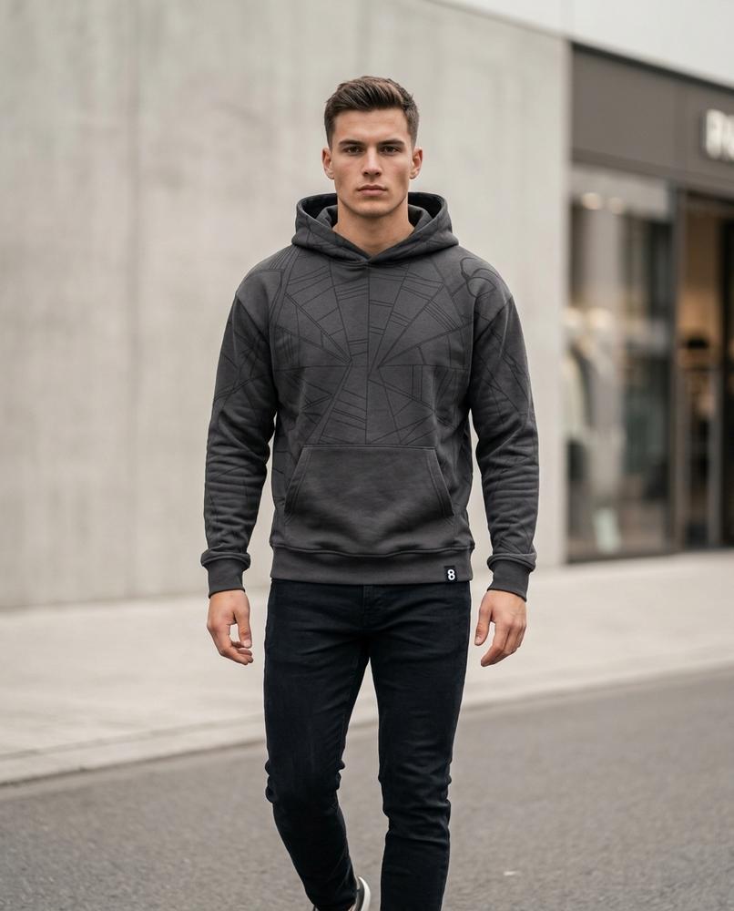 Zumieze - Losen | Printed Straight-Cut Hoodie Men