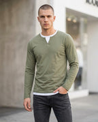 Zumieze - Ellar | Long-Sleeved Layered-Look T-Shirt Men