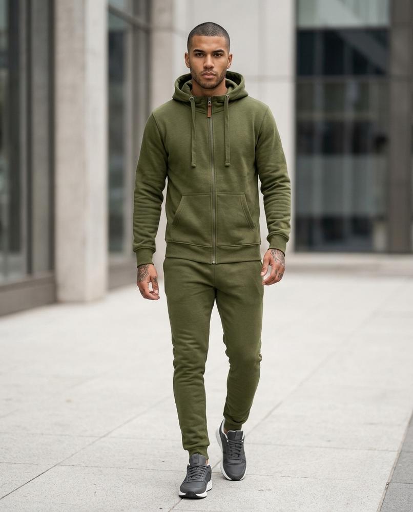 Zumieze - Sevar | Zip-Up Hooded Suit Men