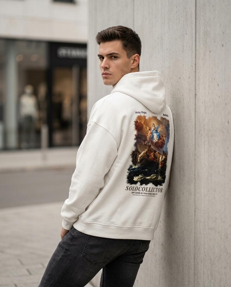 Zumieze - Darel | Oversized Printed Hoodie Unisex