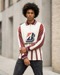 Zumieze - Nolor | Striped Quarter-Zip Sweatshirt Unisex