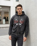 Zumieze - Kaver | Washed Zip-Up Hoodie Men
