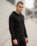 Zumieze - Savan | Waffle-Knit Relaxed-Fit Hoodie Men