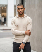 Zumieze - Savan | Waffle-Knit Relaxed-Fit Hoodie Men