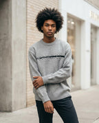 Zumieze - Salan | Textured Crewneck Sweater Men