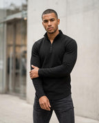 Zumieze - Nenal | Textured Quarter-Zip Sweater Men