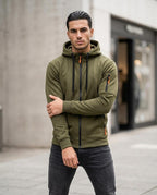 Zumieze - Caron | Zip-Up Lined Hoodie Men