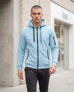 Zumieze - Caron | Zip-Up Lined Hoodie Men