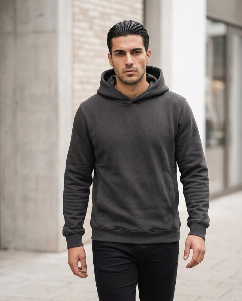 Zumieze - Zevan | Hooded Solid-Color Hoodie Men
