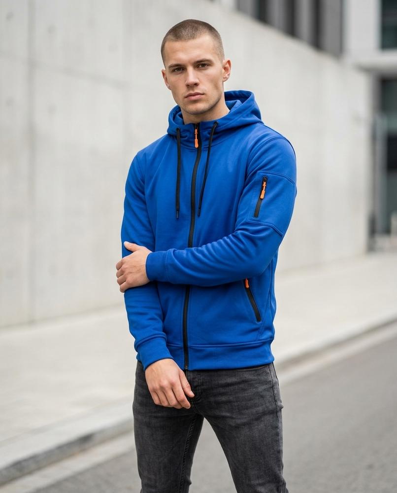 Zumieze - Caron | Zip-Up Lined Hoodie Men