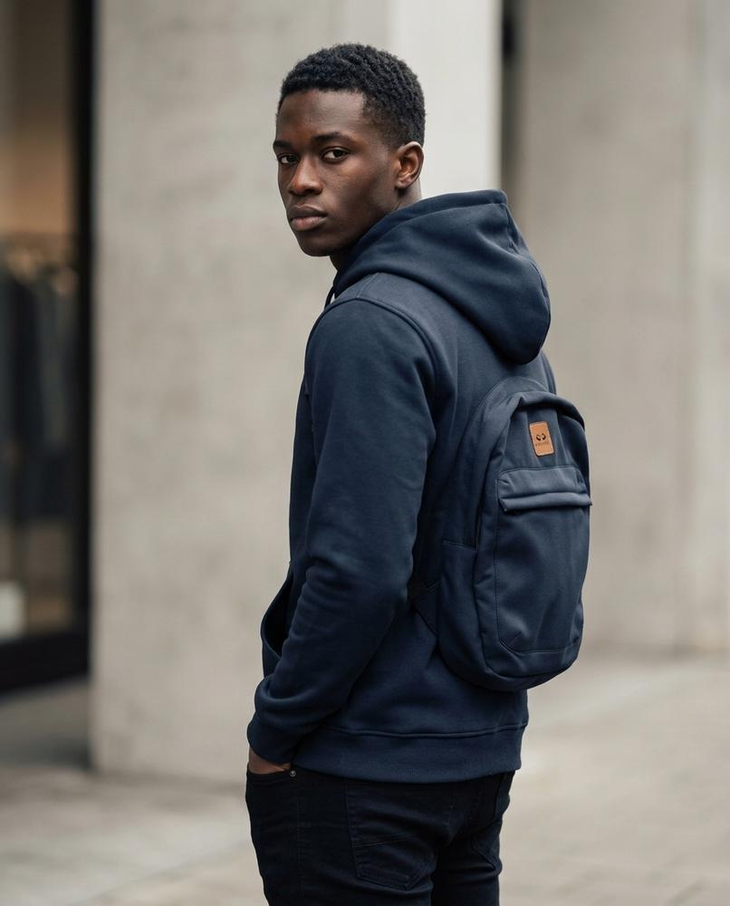 Zumieze - Zevan | Hooded Solid-Color Hoodie Men
