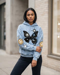 Zumieze - Damar | Printed Relaxed-Fit Hoodie Women