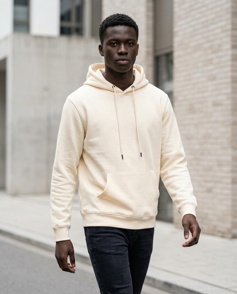 Zumieze - Timin | Solid-Color Long-Sleeved Hoodie Men