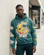 Zumieze - Arvan | Embroidered Pullover Hoodie Men