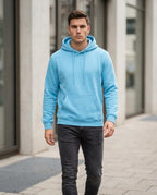 Zumieze - Timin | Solid-Color Long-Sleeved Hoodie Men