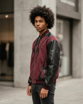 Zumieze - Nemar | Suede-Effect Two-Tone Jacket Men