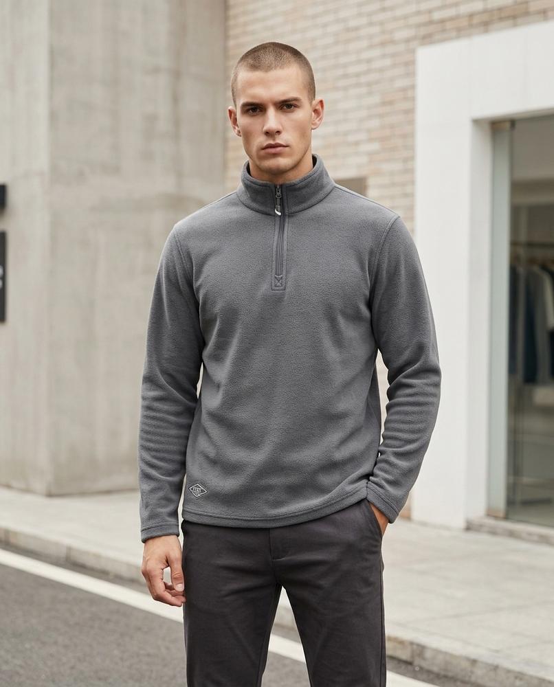 Zumieze - Nonor | Quarter-Zip Fleece Sweatshirt Men