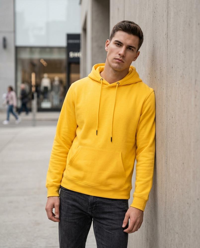 Zumieze - Timin | Solid-Color Long-Sleeved Hoodie Men