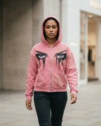 Zumieze - Kalar | Printed Studded Hoodie Unisex