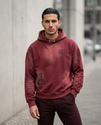 Zumieze - Vimin | Washed Printed Hoodie Unisex