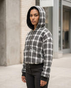 Zumieze - Niram | Plaid Zip-Up Jacket Women