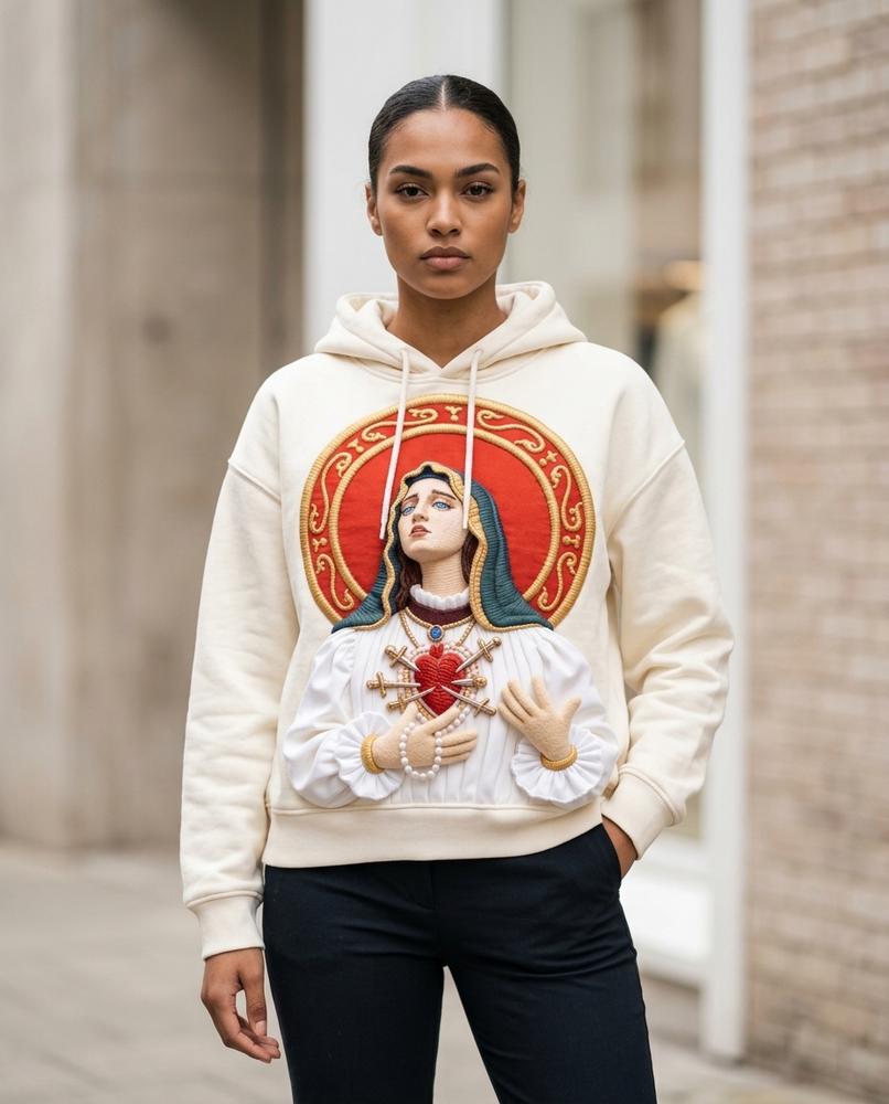 Zumieze - Ritor | Embroidered Relaxed-Fit Hoodie Unisex