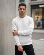 Zumieze - Kalen | Ribbed Paneled Sweatshirt Men