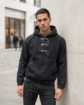Zumieze - Lysil | Washed-Out Toggle-Clasp Hoodie Men