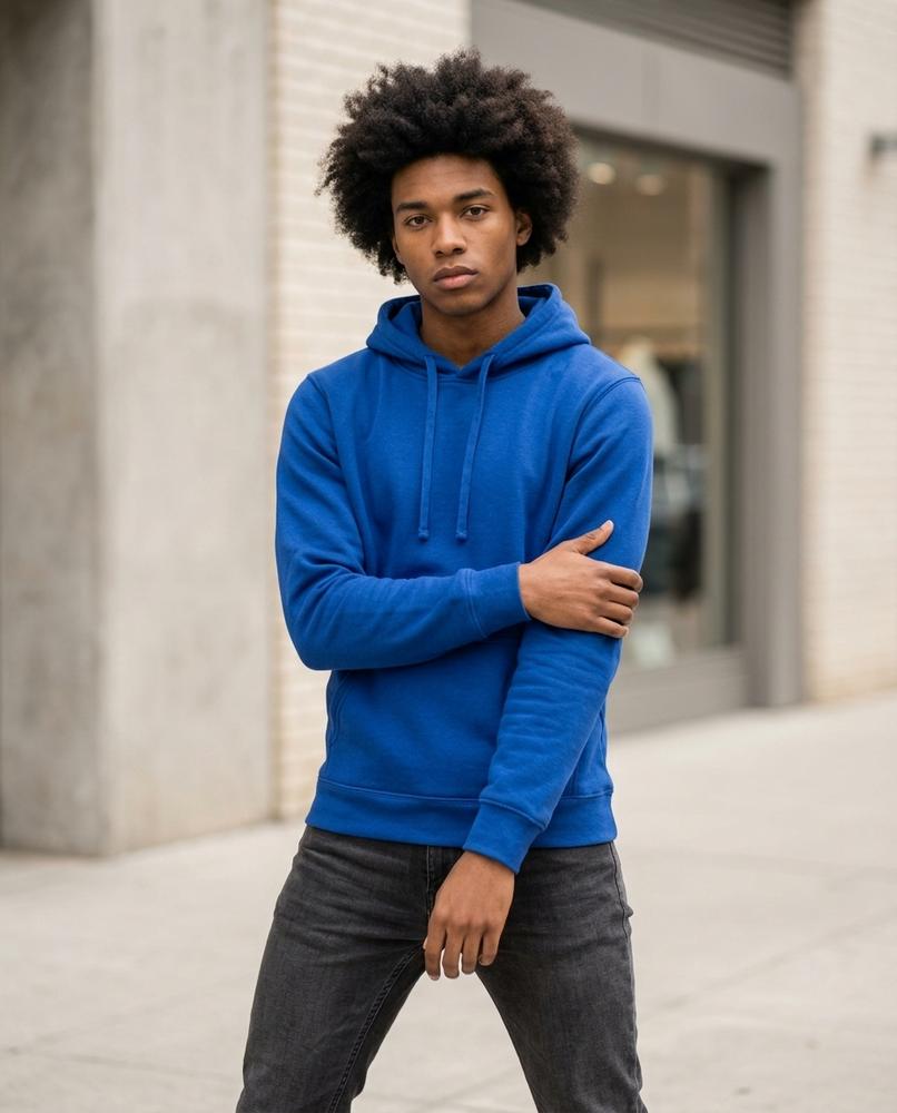 Zumieze - Rinav | Pullover Relaxed-Fit Hoodie Unisex