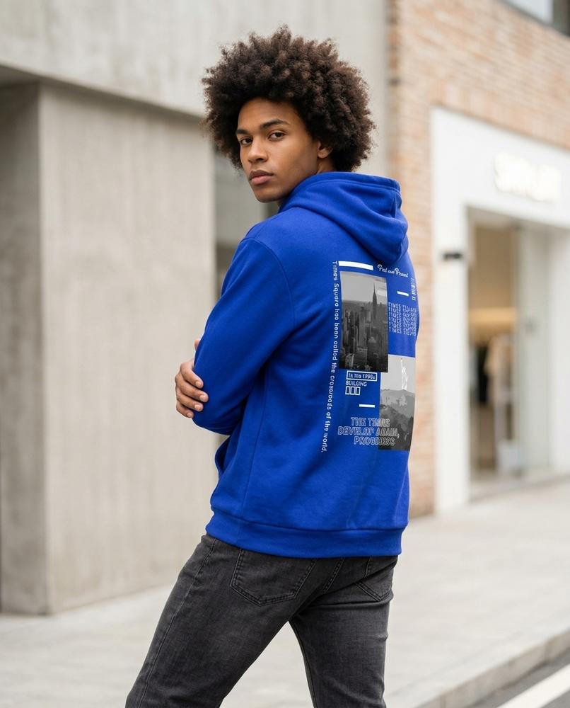 Zumieze - Elsel | Printed Loose-Fit Hoodie Unisex