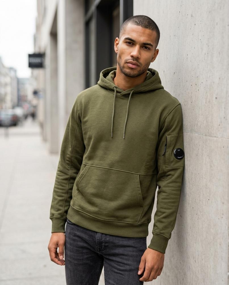 Zumieze - Yolev | Lens-Detail Cotton Hoodie Men