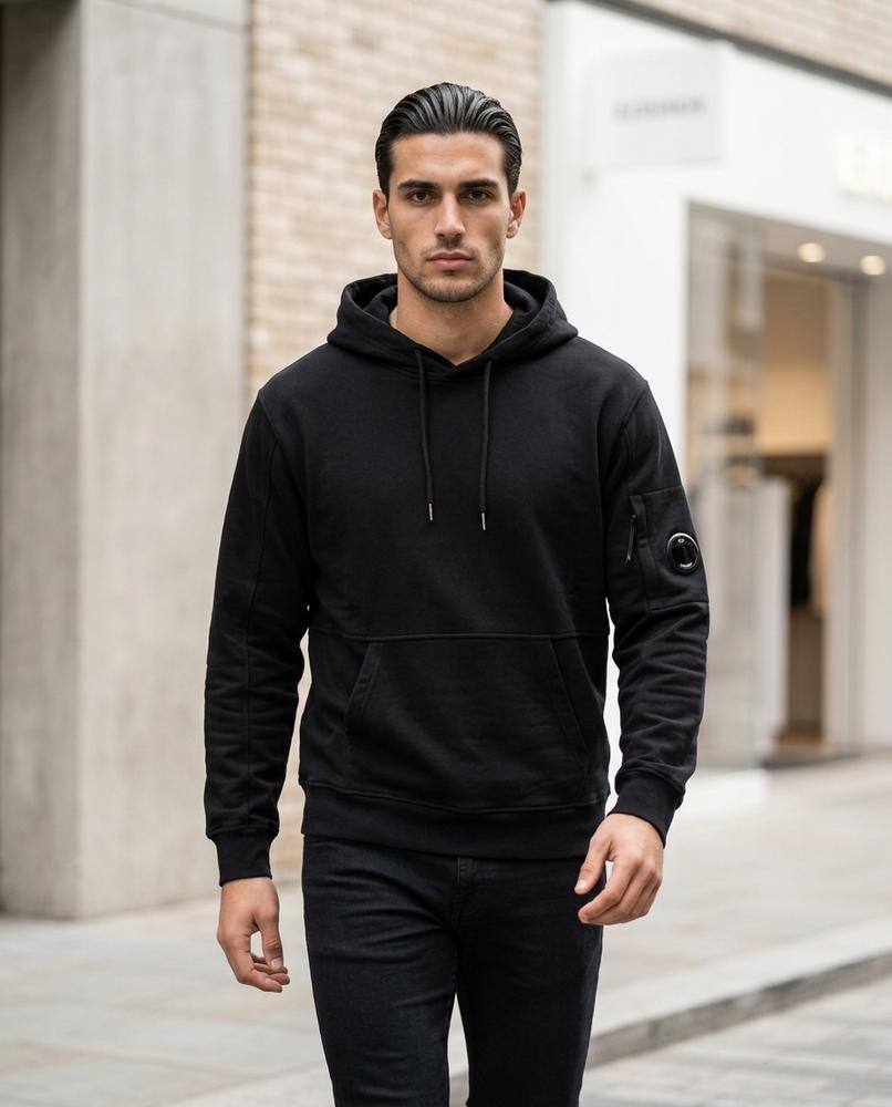 Zumieze - Yolev | Lens-Detail Cotton Hoodie Men