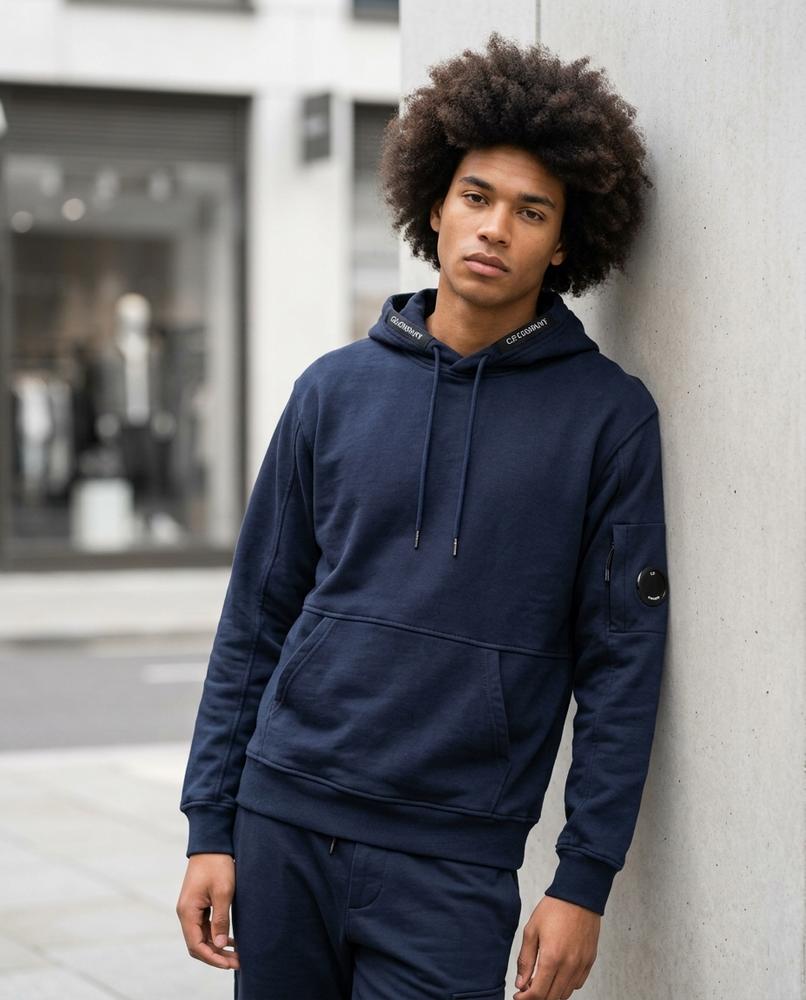 Zumieze - Yolev | Lens-Detail Cotton Hoodie Men