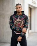 Zumieze - Tiran | Printed Long-Sleeved Hoodie Men