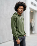Zumieze - Rikar | Heathered Drawstring Hoodie Unisex