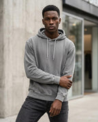 Zumieze - Rikar | Heathered Drawstring Hoodie Unisex