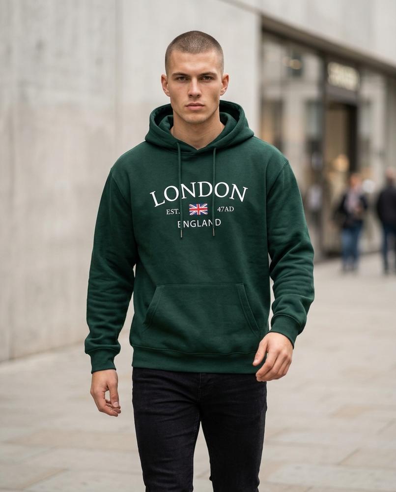 Zumieze - Ronal | Printed Hooded Hoodie Men
