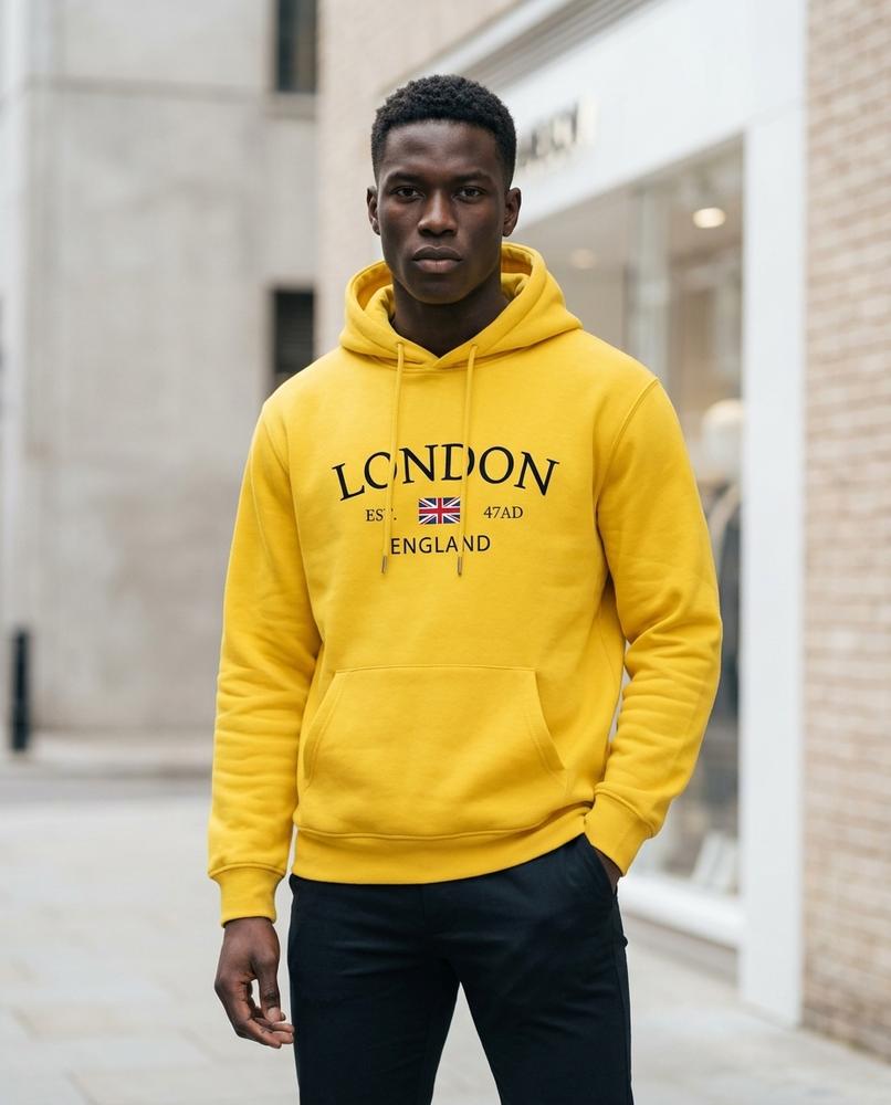 Zumieze - Ronal | Printed Hooded Hoodie Men