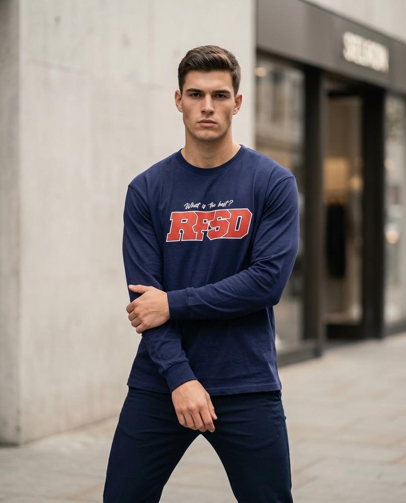 Zumieze - Colom | Printed Long-Sleeved T-Shirt Men