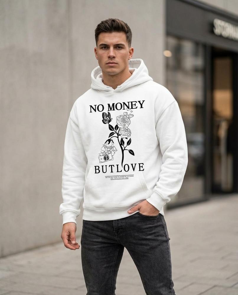 Zumieze - Raral | Printed Loose-Fit Hoodie Men