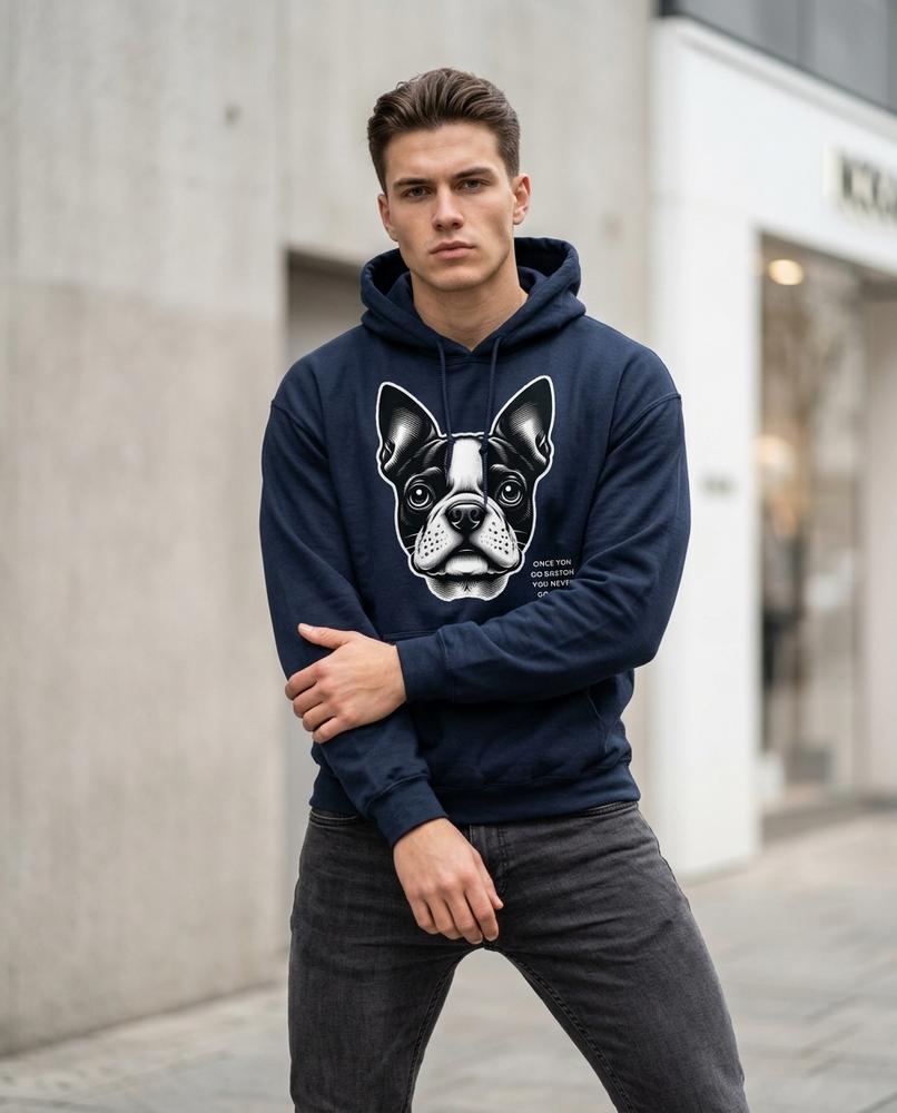 Zumieze - Nohal | Graphic Print Cotton Hoodie Men