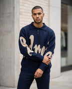 Zumieze - Malin | Knitted Collared Sweater Men