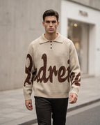 Zumieze - Malin | Knitted Collared Sweater Men