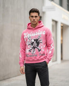 Zumieze - Allin | Printed Relaxed Fit Hoodie Men